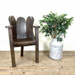 Antique Welsh Oak Lambing Chair