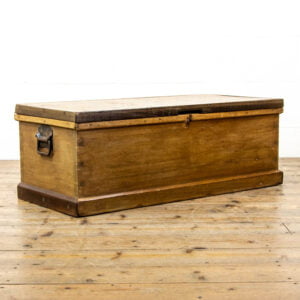 Rustic Antique Mixed Woods Trunk