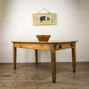 Victorian Antique Pine Farmhouse Table