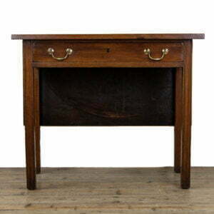 M-3455 Extendable Georgian Mahogany Side Table Penderyn Antiques (1)