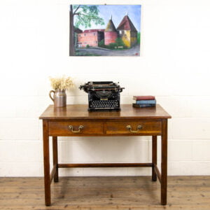 Early 20th Century Oak Desk Table