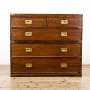 Antique Mahogany Campaign Chest