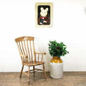 Antique Farmhouse Kitchen Armchair