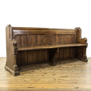 19th Century Antique Oak Pew