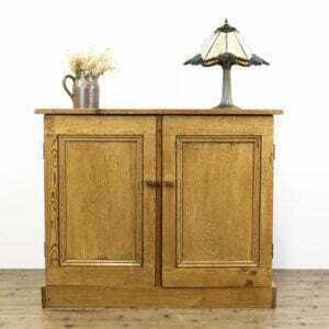 Antique Pine Two Door Cupboard