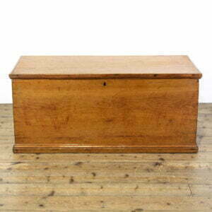 Antique Pine Trunk with Carry Handles