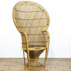 Large Vintage Peacock Chair