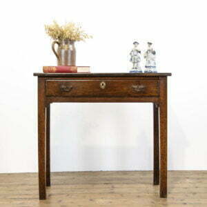 Antique Oak Lowboy Side Table