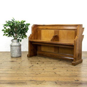 Antique Pine Church Pew