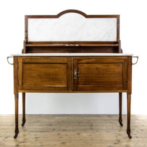 Antique Mahogany Washstand with Marble Top