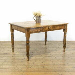 Victorian Antique Pine Farmhouse Kitchen Table