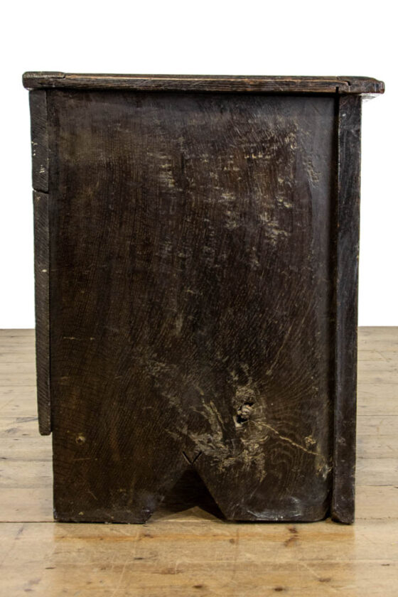 M-3551 Antique Oak Carved Coffer Penderyn Antiques (10)