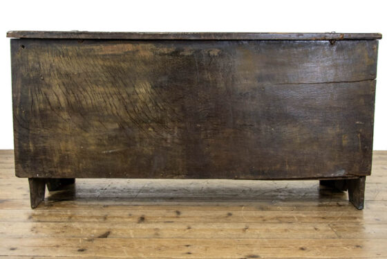M-3551 Antique Oak Carved Coffer Penderyn Antiques (9)