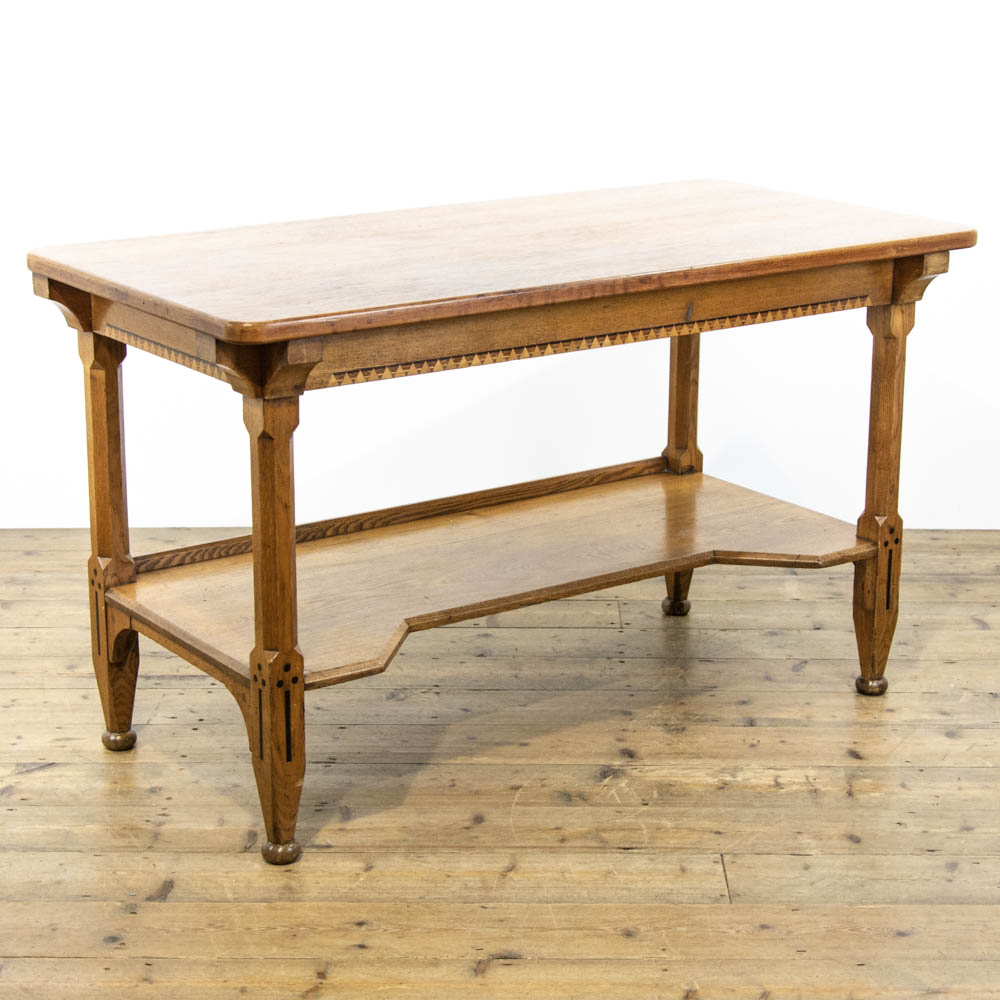 Antique Oak Aesthetic Movement Table