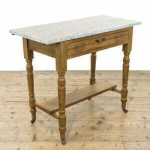 Antique Pine Washstand with Marble Top