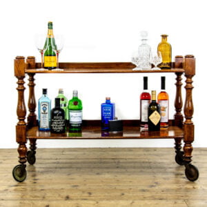 Victorian Two Tier Drinks Trolley