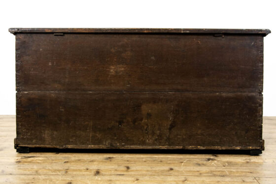 M-3596 19th Century Antique Carved Oak Coffer Penderyn Antiques (9)
