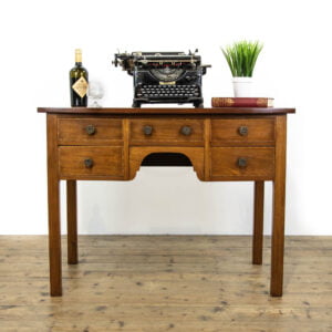 Antique Inlaid Mahogany Side Table