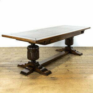 Antique Carved Oak Refectory Table