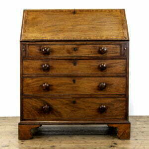 Antique George III Mahogany Bureau