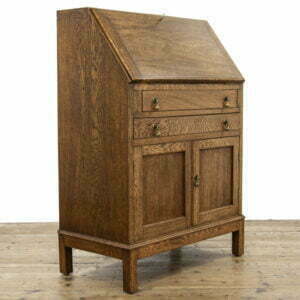 Mid 20th Century Vintage Oak Bureau