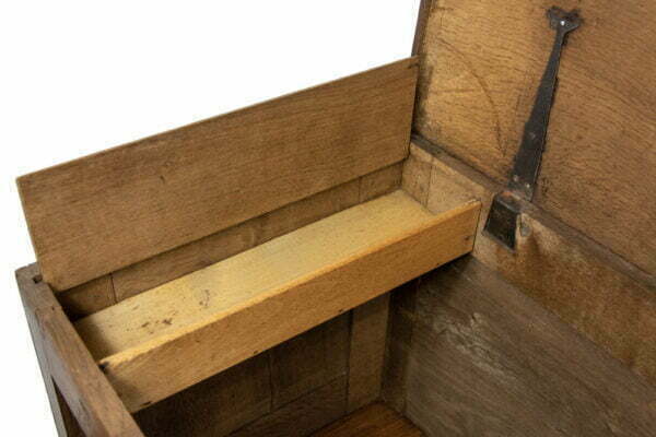 M-3647 Antique Oak Mule Chest Penderyn Antiques (11)