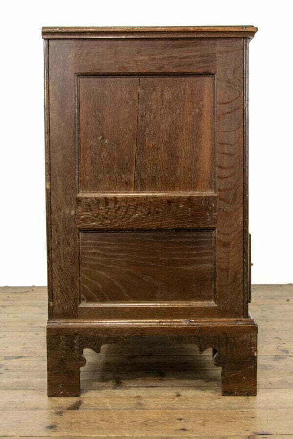 M-3647 Antique Oak Mule Chest Penderyn Antiques (6)
