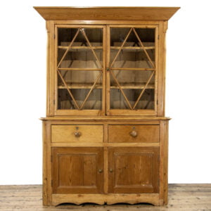 Antique Pine Dresser with Glazed Top
