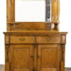 M-3651 Antique Oak and Pine Sideboard with Mirror Top Penderyn Antiques (2)