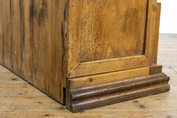 M-3651 Antique Oak and Pine Sideboard with Mirror Top Penderyn Antiques (11)