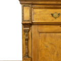 M-3651 Antique Oak and Pine Sideboard with Mirror Top Penderyn Antiques (4)