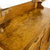 M-3651 Antique Oak and Pine Sideboard with Mirror Top Penderyn Antiques (7)