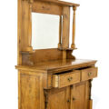 M-3651 Antique Oak and Pine Sideboard with Mirror Top Penderyn Antiques (8)