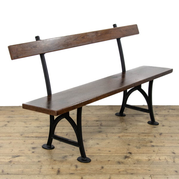 M-3665 Antique Railway Station Bench (1)