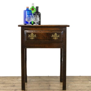 18th Century Antique Oak Side Table