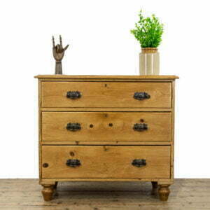 Small Antique Pine Chest of Drawers