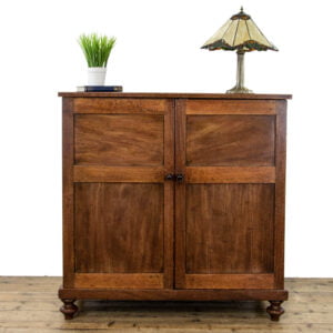 Antique Mahogany Two Door Cupboard
