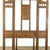 M-3716 Large Antique Pitch Pine Hall Stand Penderyn Antiques (12)