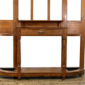 M-3716 Large Antique Pitch Pine Hall Stand Penderyn Antiques (3)