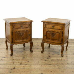 Pair of Vintage Oak Bedside Tables