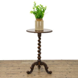 Victorian Carved Oak Side Table