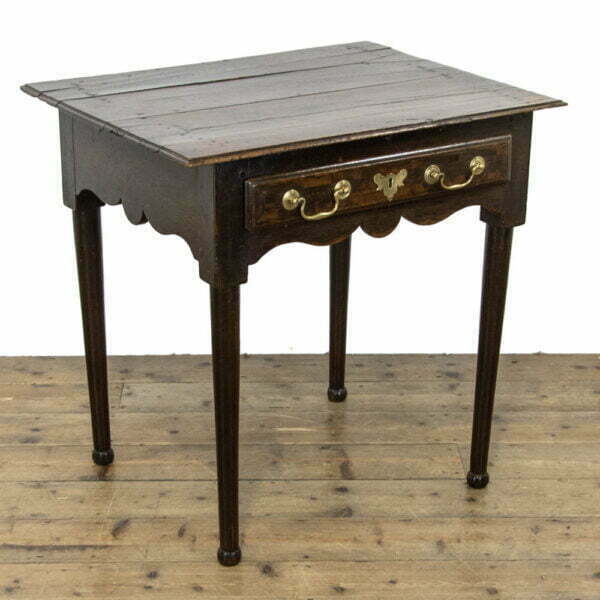M-3748 Antique Georgian Oak Side Table Penderyn Antiques (1)