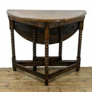 Antique Oak Credence Table