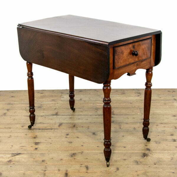 M-3785 Antique Mahogany Pembroke Table Penderyn Antiques (1)