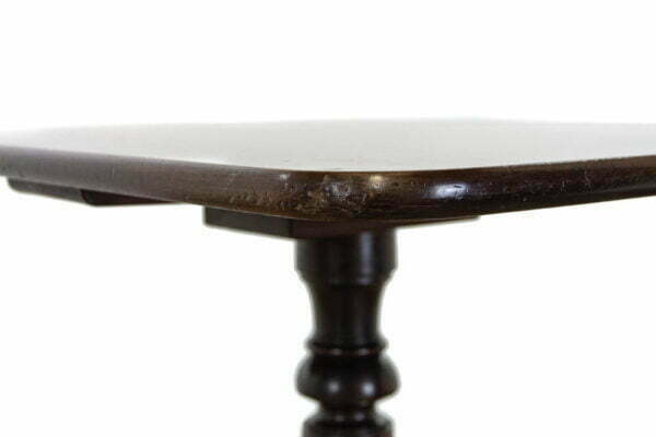 M-3787 19th Century Antique Mahogany Side Table (6)