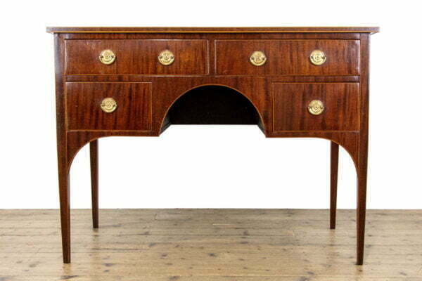 M-3789 Antique Sheraton Revival Side Table with Four Drawers Penderyn Antiques (2)