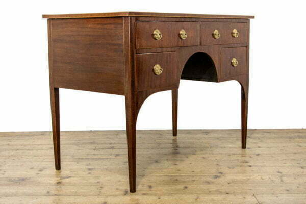 M-3789 Antique Sheraton Revival Side Table with Four Drawers Penderyn Antiques (6)