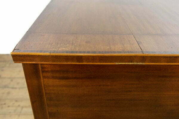 M-3789 Antique Sheraton Revival Side Table with Four Drawers Penderyn Antiques (9)