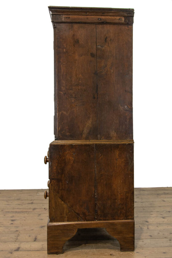 M-3822 Antique Welsh Oak Cupboard or Carmarthen Coffer Penderyn Antiques (13)