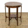M-3830 Edwardian Mahogany Marquetry Side Table (2)